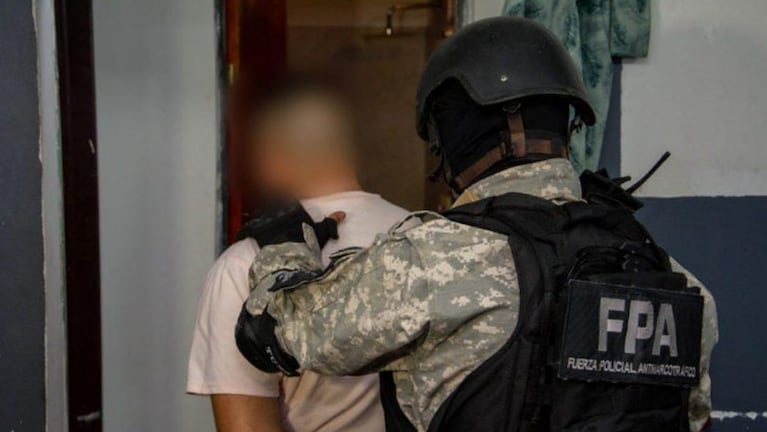Un joven de 28 años, líder de una banda narco, detenido por la FPA. Foto: Ministerio Público Fiscal