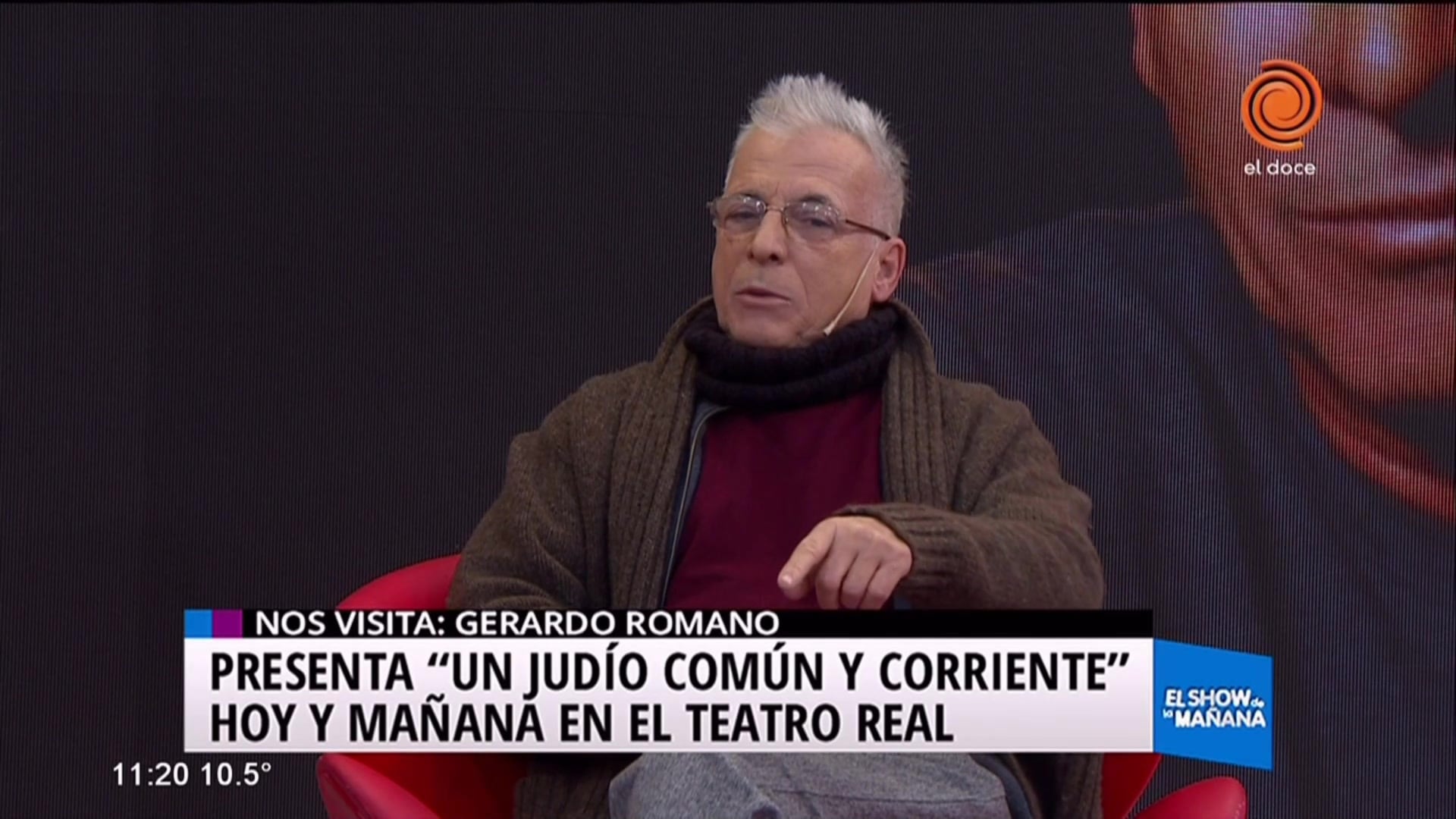 "Un Judío Común y Corriente", la nueva obra de Gerardo Romano