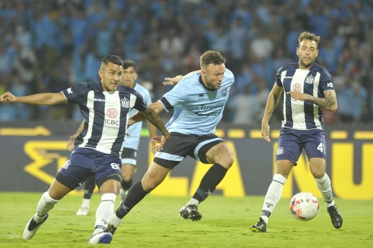 Un jugador de Talleres le respondió a Vegetti en la previa del clásico con Belgrano