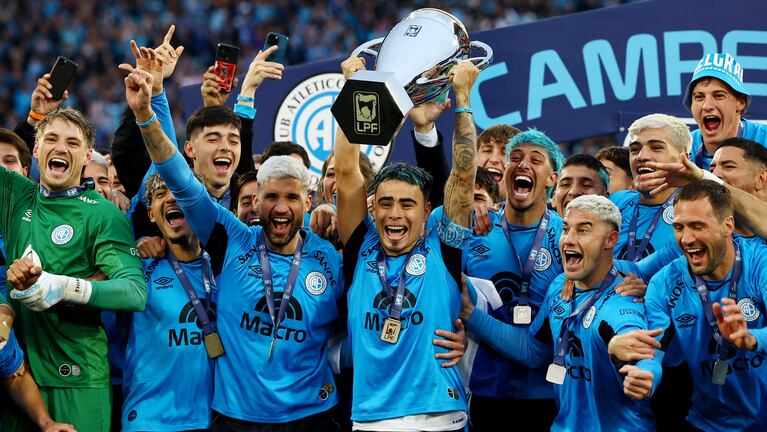 Un jugador del Belgrano campeón se lesionó y se perderá el Clausura. REUTERS/Agustin Marcarian
