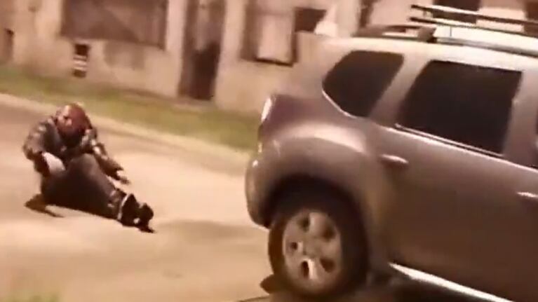 Un ladrón fue atado y arrastrado por una cuadra en San Justo, La Matanza.