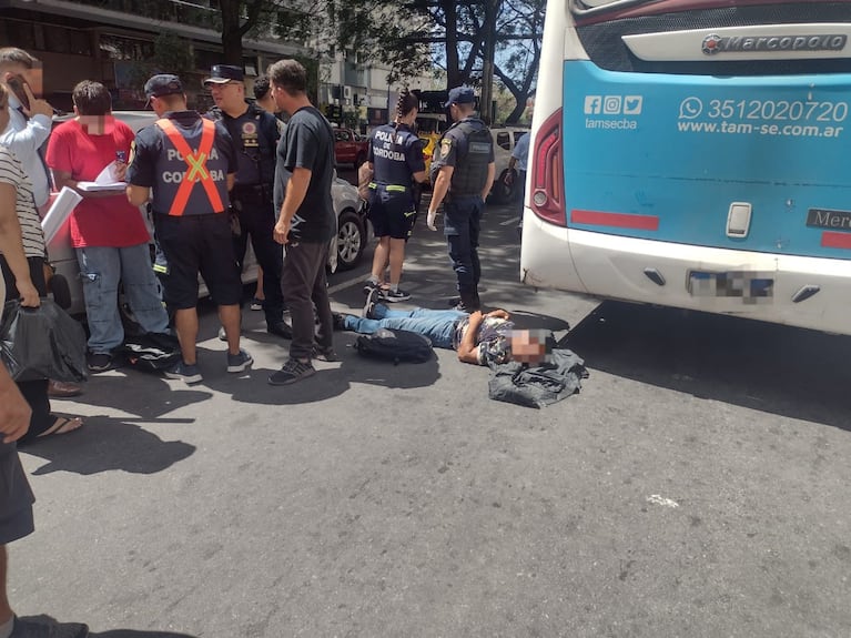 Un ladrón fue atropellado mientras escapaba. (Foto: Policía de Córdoba)