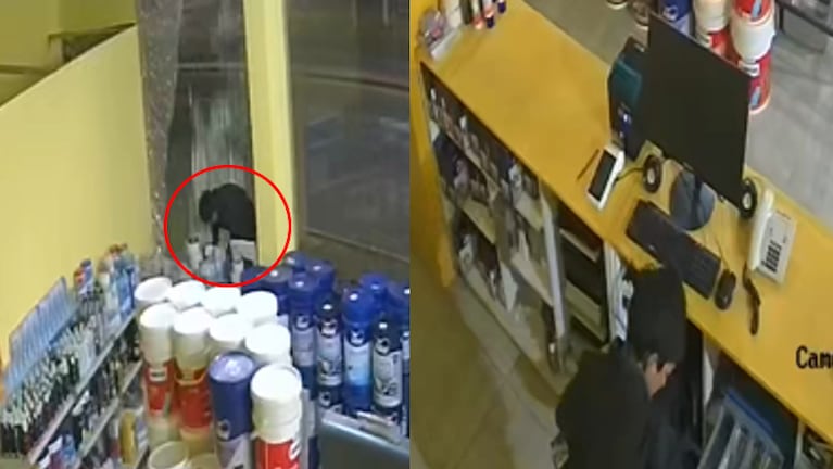 Un menor de 13 años robó en una pinturería en plena Colón.