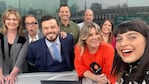 Un momento distinto con Seguimos en El Doce en los estudios de TN en Buenos Aires