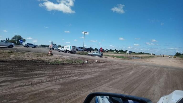 Un motociclista murió tras ser embestido por un colectivo en Monte Cristo