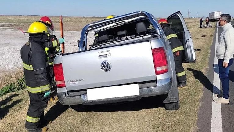 Un muerto tras un choque frontal entre un camión y una camioneta en el sur de Córdoba