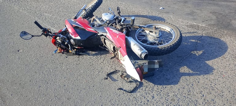 Un muerto y 3 heridos por un tremendo choque de motos en Córdoba