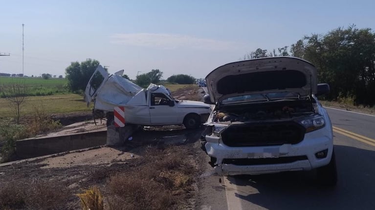 Un muerto y cuatro heridos tras un triple choque en la ruta 9.