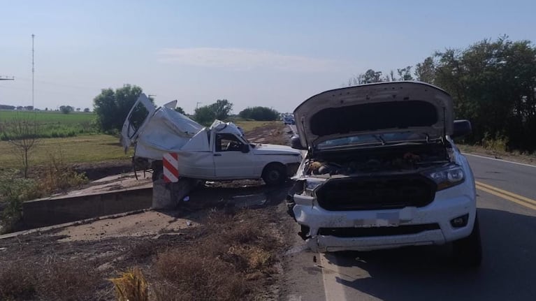 Un muerto y cuatro heridos tras un triple choque en la ruta 9.