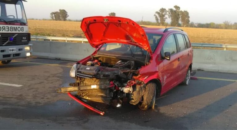 Un muerto y seis heridos en accidentes en Laborde y autopista Córdoba-Río Cuarto