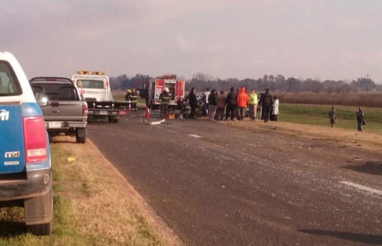 Un muerto y tres heridos en la autopista Córdoba-Rosario