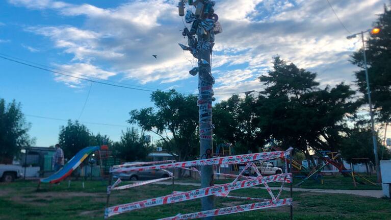 Un nene de 5 años sufrió una descarga eléctrica al tocar un poste de luz
