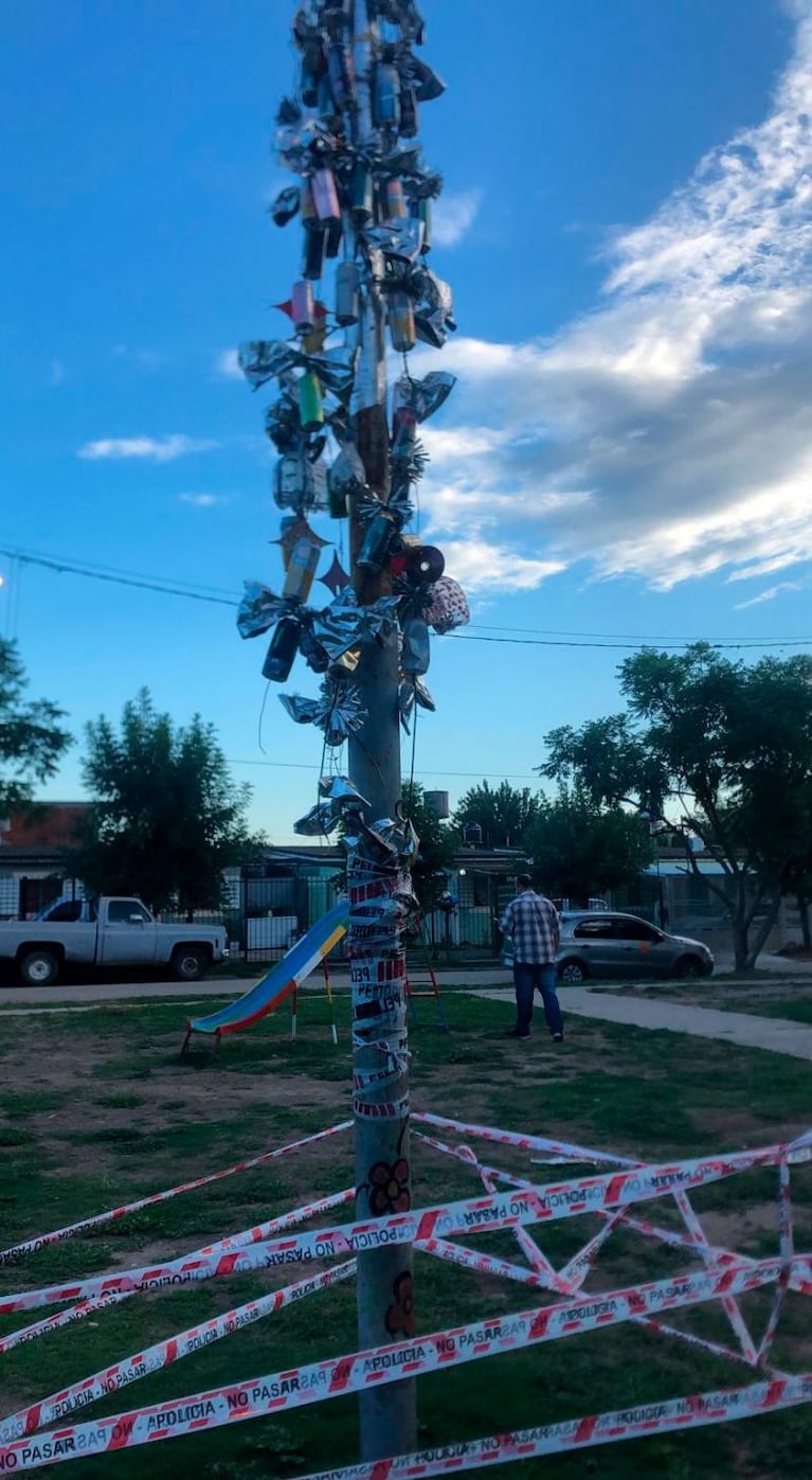 Un nene de 5 años sufrió una descarga eléctrica al tocar un poste de luz