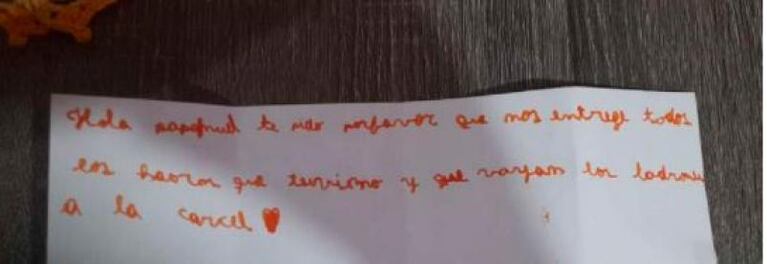 Un nene le pidió a Papá Noel que los ladrones que robaron en su casa le devuelvan las cosas