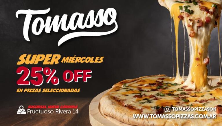Un nuevo local de pizzas y empanadas estrena con descuentos del 25 por ciento