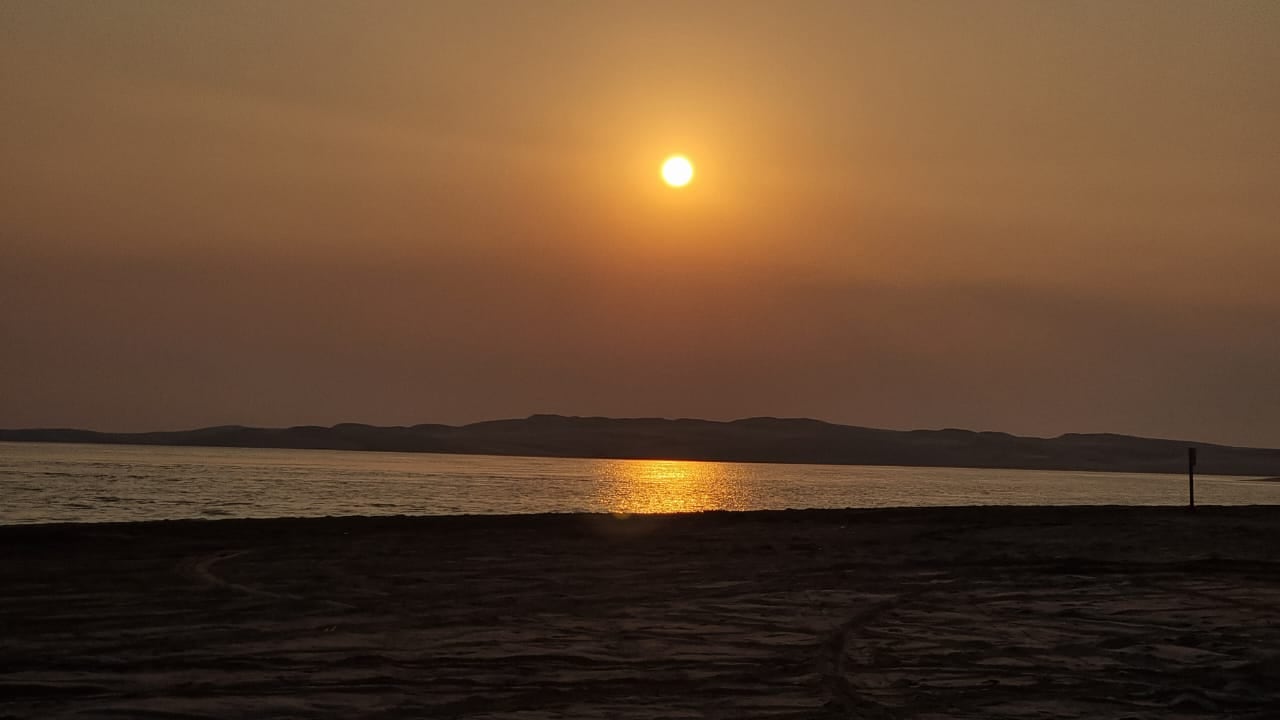 Un paisaje alucinante en las dunas de Doha. Foto: Lucio Casalla/El Doce.