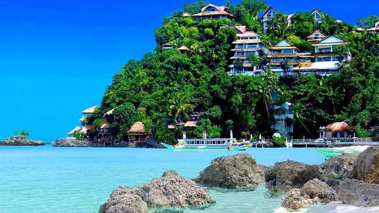 Un paraíso que huele a cloaca en la isla Bocaray.