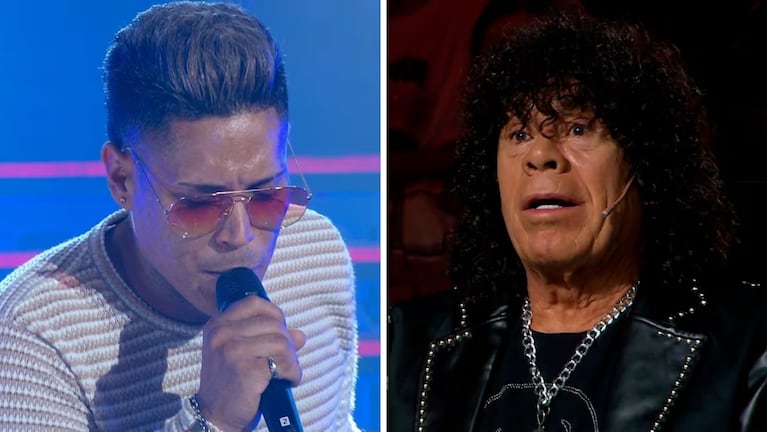 Un participante cantó con La Mona y se quebró de la emoción.