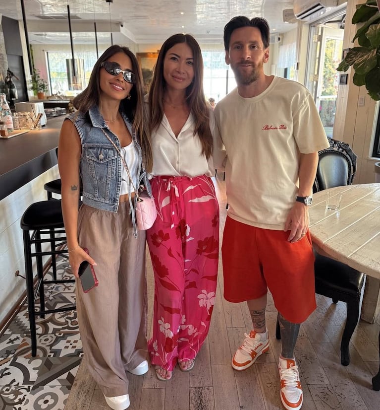 Un peinado de Messi que llamó la atención en las redes.