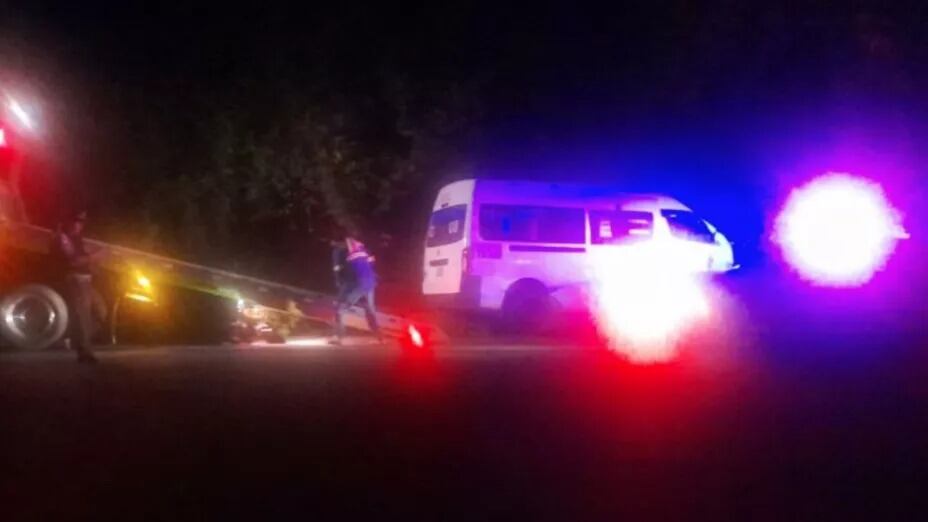 Un periodista fue a cubrir un accidente a México y quedó en shock.