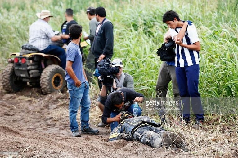 Un piloto cordobés sufrió múltiples fracturas