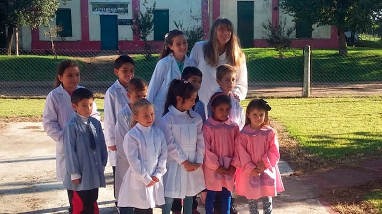 Un recuerdo de la escuela antes de la pandemia.