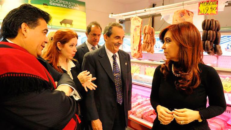 Un retrato del pasado kirchnerista de la actriz. Foto: Clarin