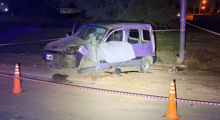 Un servicio de emergencias constató el fallecimiento del conductor.
