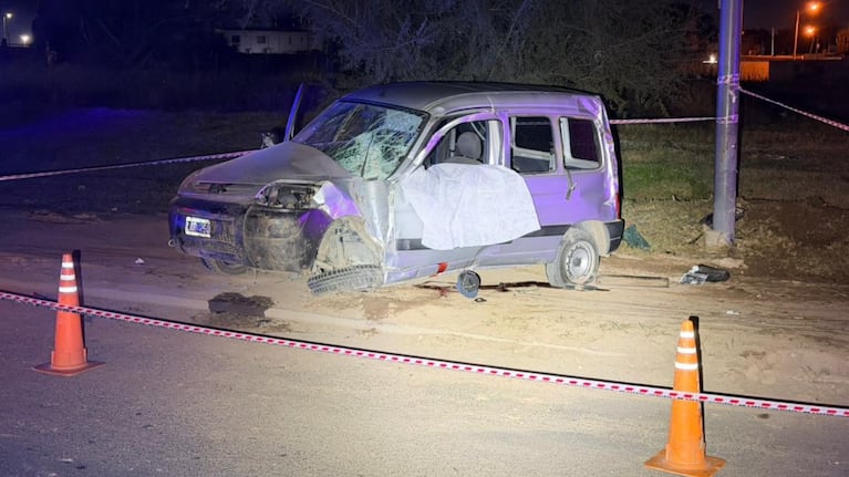 Un servicio de emergencias constató el fallecimiento del conductor.