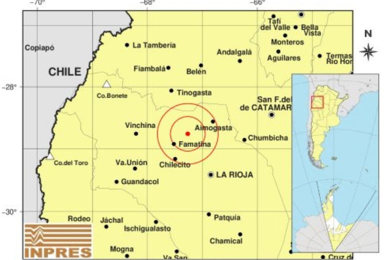 Un sismo con epicentro en La Rioja se sintió en Córdoba: de qué magnitud fue