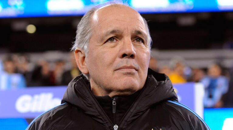 Un susto para Sabella, el ex técnico de la Selección.