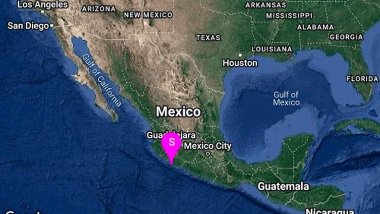 Un terremoto de magnitud 7,5 sacudió México y hay alerta de tsunami