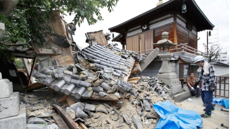 Un terremoto dejó tres muertos y cientos de heridos en Japón