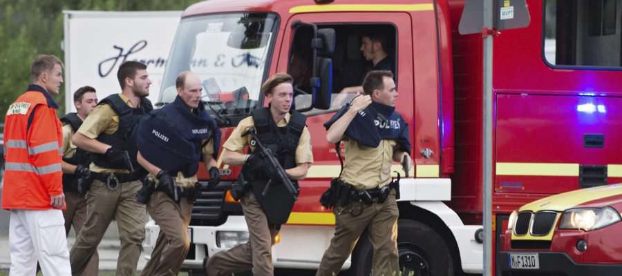 Un tiroteo en un centro comercial de Munich dejó muertos y heridos. 