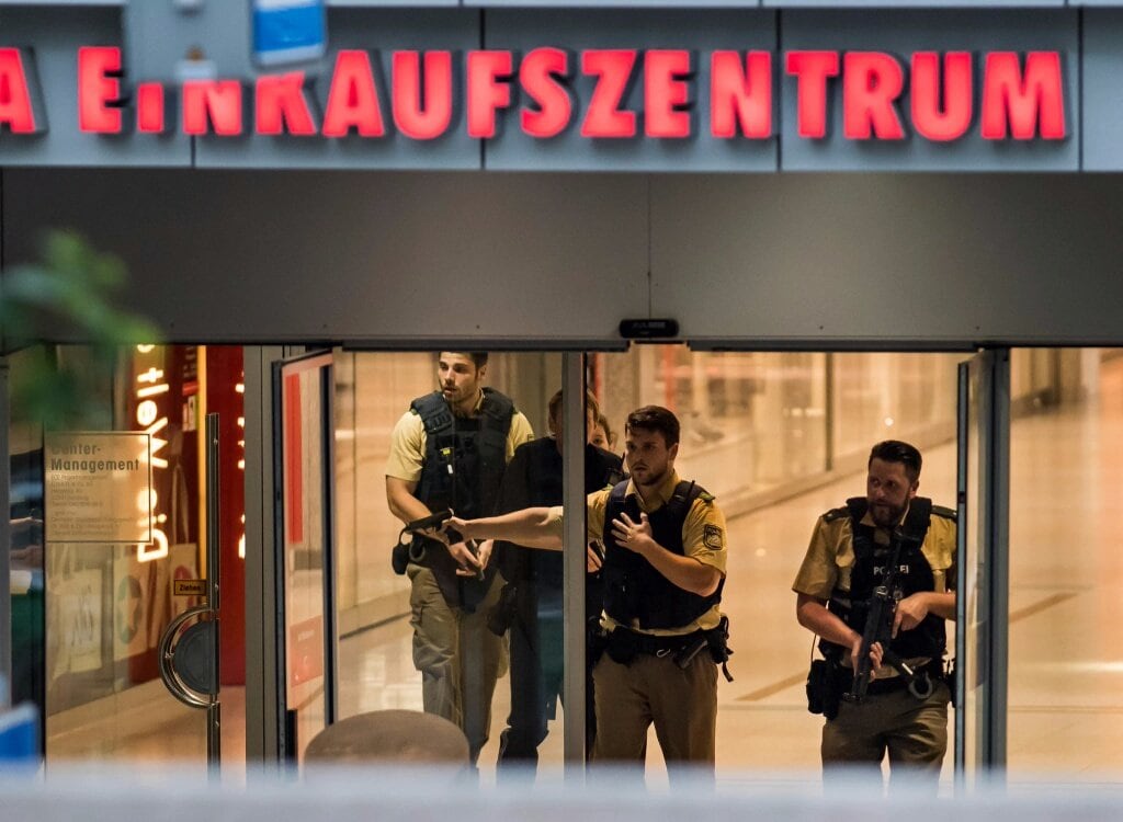 Un tiroteo en un centro comercial de Munich dejó muertos y heridos. 