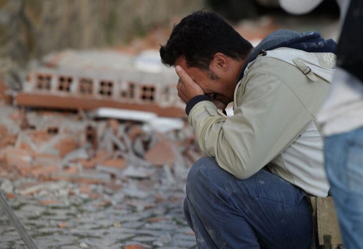 Un trágico terremoto sacudió al centro de Italia. Foto: AFP.