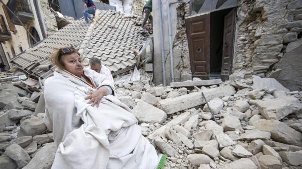 Un trágico terremoto sacudió al centro de Italia. Foto: EFE.