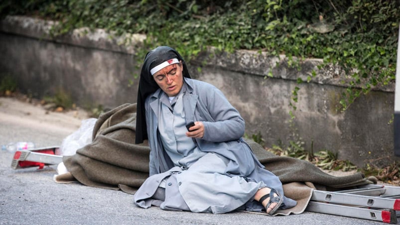 Un trágico terremoto sacudió al centro de Italia. Foto: EFE.