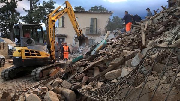 Un trágico terremoto sacudió al centro de Italia. Foto: Reuters.