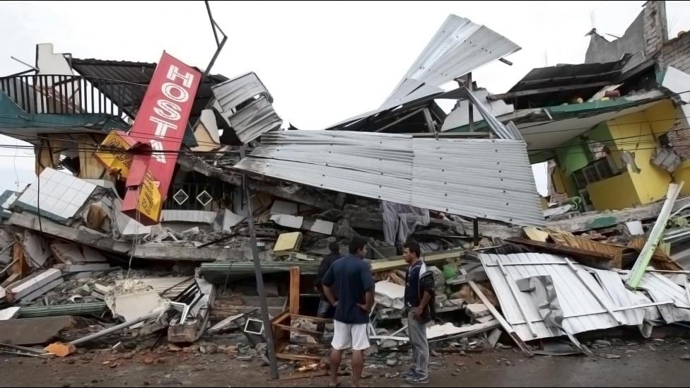 Un tremendo terremoto sacudió a Ecuador. Foto: TN