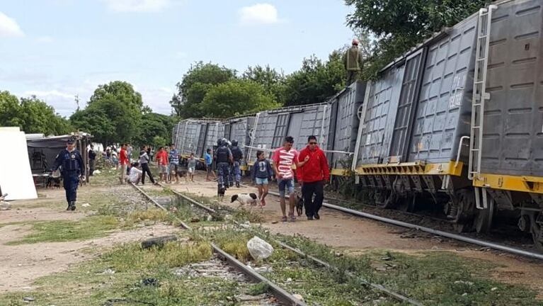 Un tren con soja descarriló en Alta Córdoba