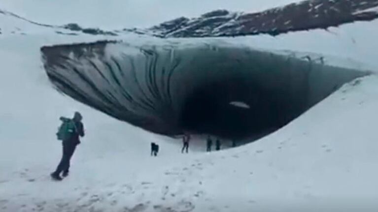 Un turista murió trágicamente en Tierra del Fuego.
