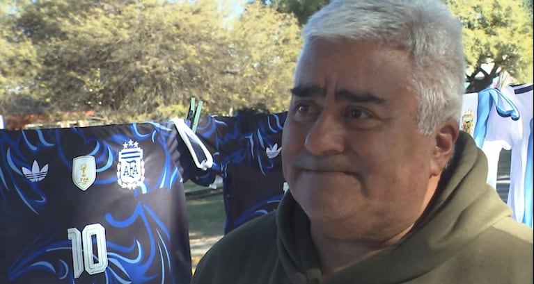 Un vendedor ambulante se quebró.