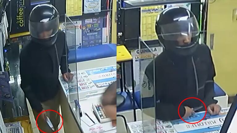 Un violento robo tuvo lugar en una quiniela de Bell Ville.