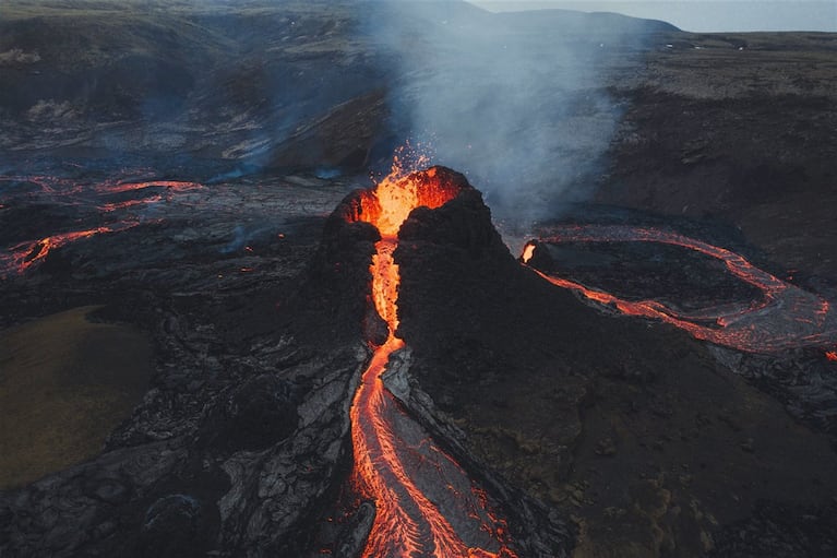 Un volcán de Islandia se despertó tras 6.000 años