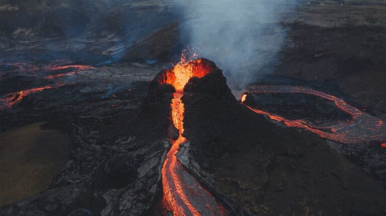 Un volcán de Islandia se despertó tras 6.000 años