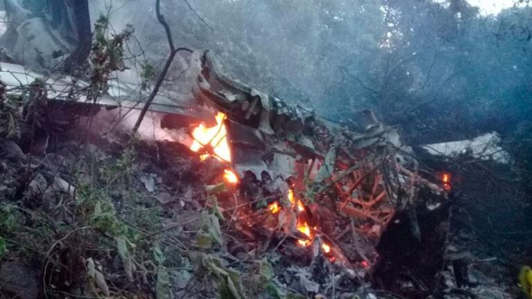 Una avioneta cayó cerca del Cristo en La Cumbre: hay dos mujeres heridas