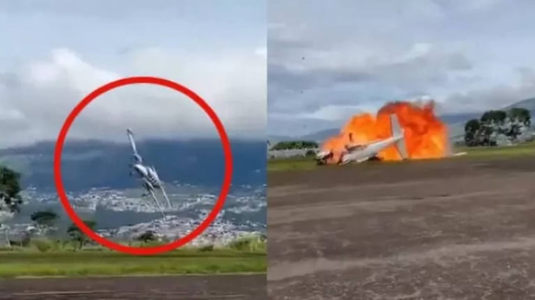Una avioneta se estrelló en Venezuela