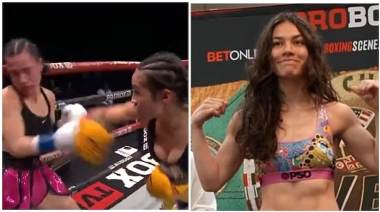 Una boxeadora de 19 años lucha por su vida tras un tremendo nocaut: el video