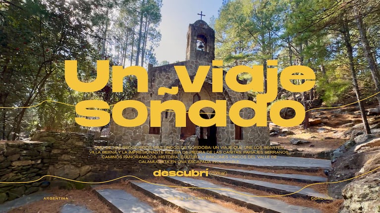 Una capilla de piedra oculta entre pinares y silencio para relajarse: el paseo de lujo para un día distinto en Calamuchita